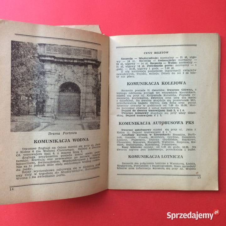 1645 Informator Szczecina Antykwariat