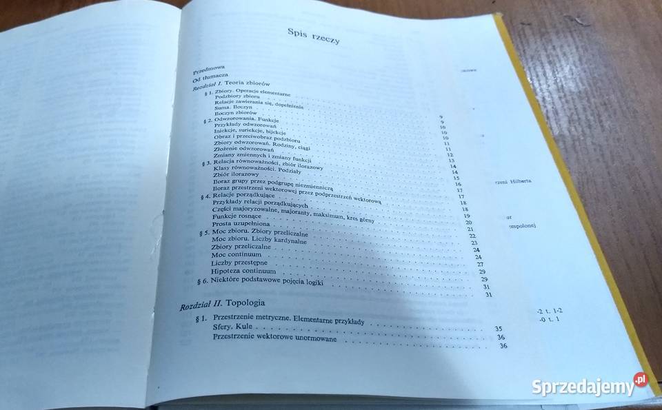 Kurs analizy matematycznej T 1 Laurent Schwartz Gdańsk sprzedam