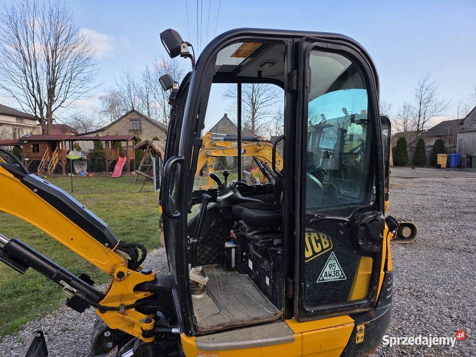 Minikoparka JCB 8026 sprowadzona 1660 mtg gotow świętokrzyskie Bieliny sprzedam