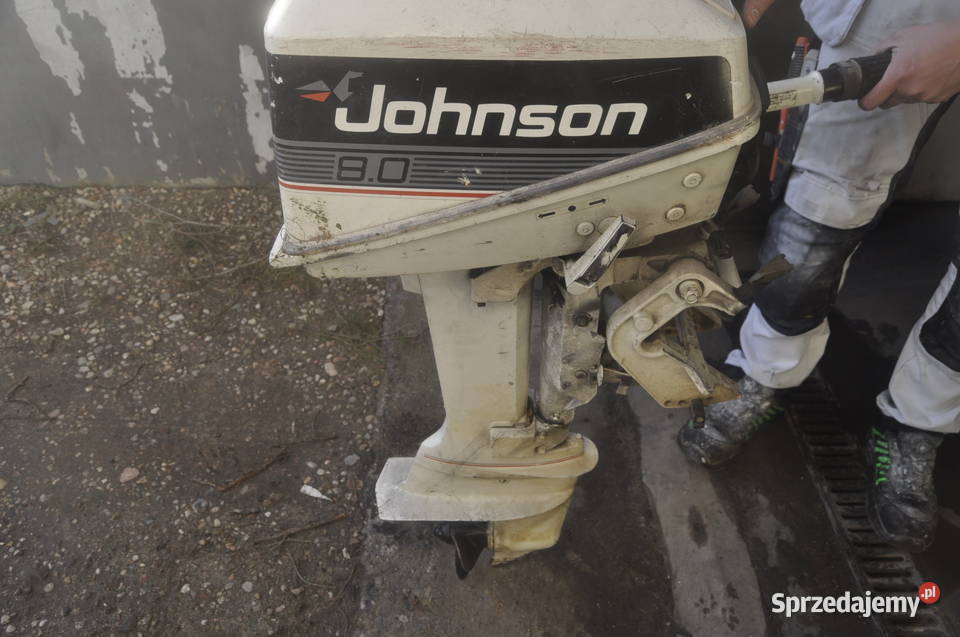 SILNIK ŁODZI MOTORÓWKI 80 JOHNSON Sierakowice
