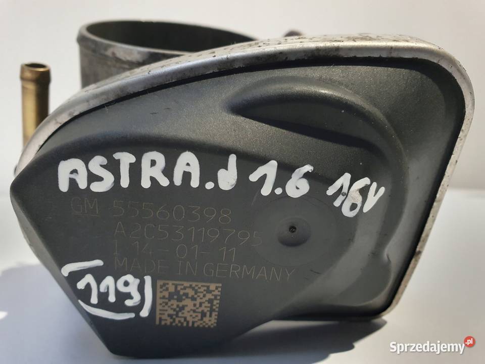 PRZEPUSTNICA Opel Astra III H 16 16V 55560398 Przepustnice Chełm