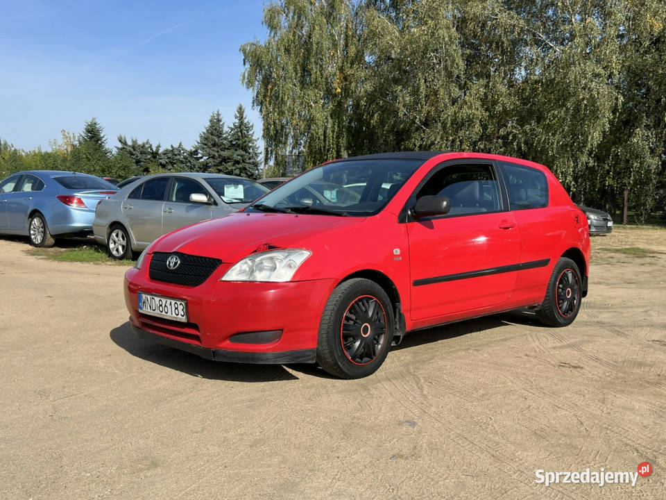 Toyota Corolla 14 Benzyna 97 2004r Z 1398cm3 Warszawa