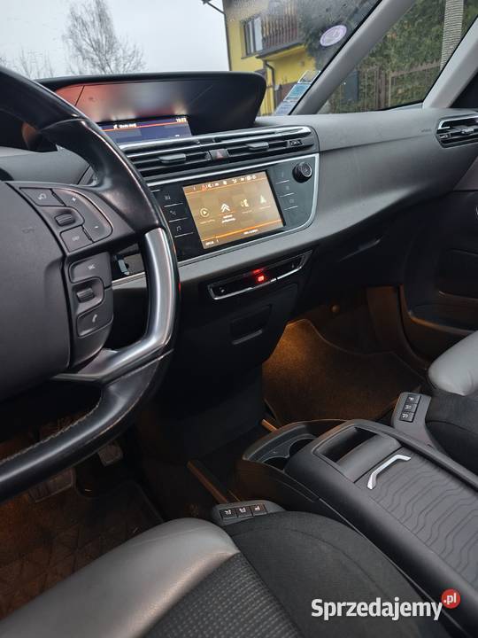 Citroen C4 picasso spacetourer lift automat Rok produkcji 2017 Włocławek