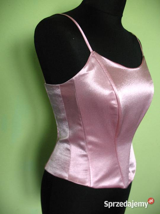Bluzka krótka gorset 38 M biust 84 bez rękawa Siedlce