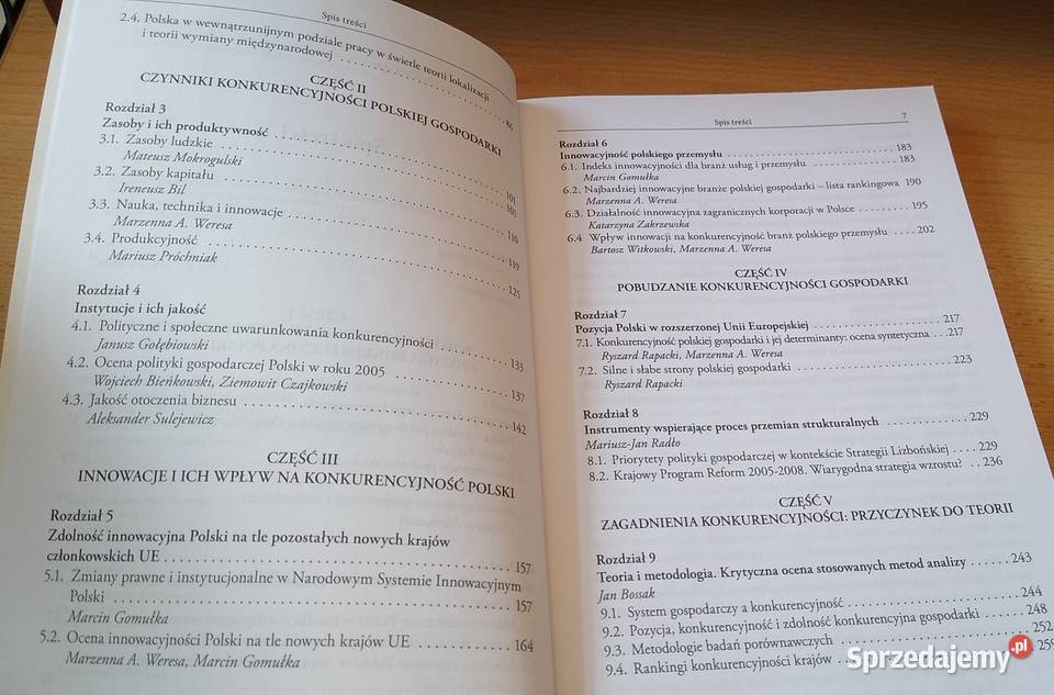 Rola innowacji w kształtowaniu przewag Gdańsk sprzedam