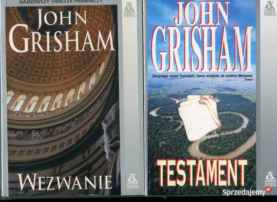 Testament Wezwanie John Grisham Szczecin sprzedam