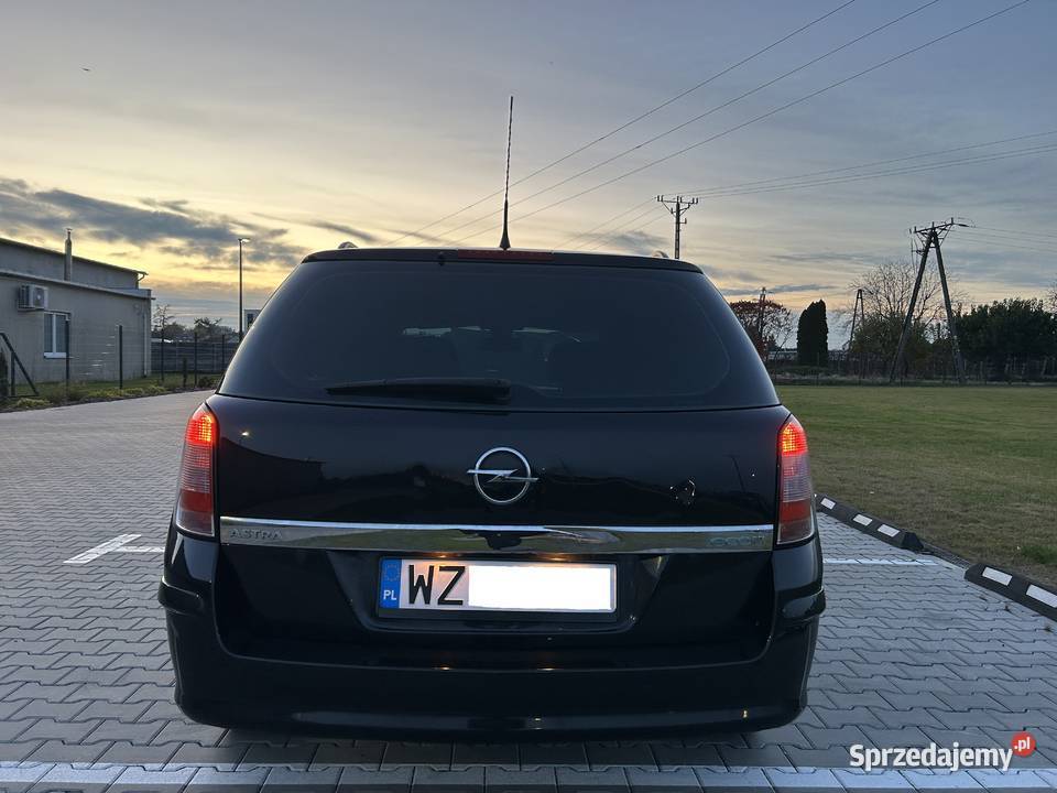 Ładna czarna ASTRA H wersja ECOFLEX wyposażenie Zarejestrowany w Polsce Ożarów Mazowiecki
