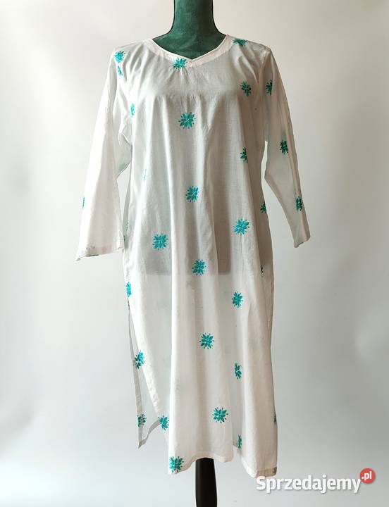 Długa tunika indyjska kameez XXL 44 3XL 46 plus zachodniopomorskie Szczecin