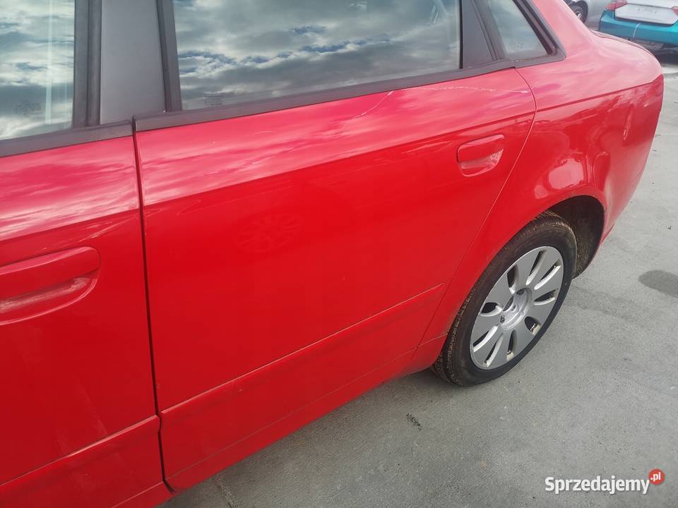 DRZWI LEWY TYŁ AUDI A4 B7 LY3J SEDAN KOMBI Przystajń