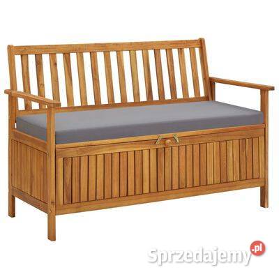 vidaXL Ławka ogrodowa ze schowkiem 120 lite Warszawa