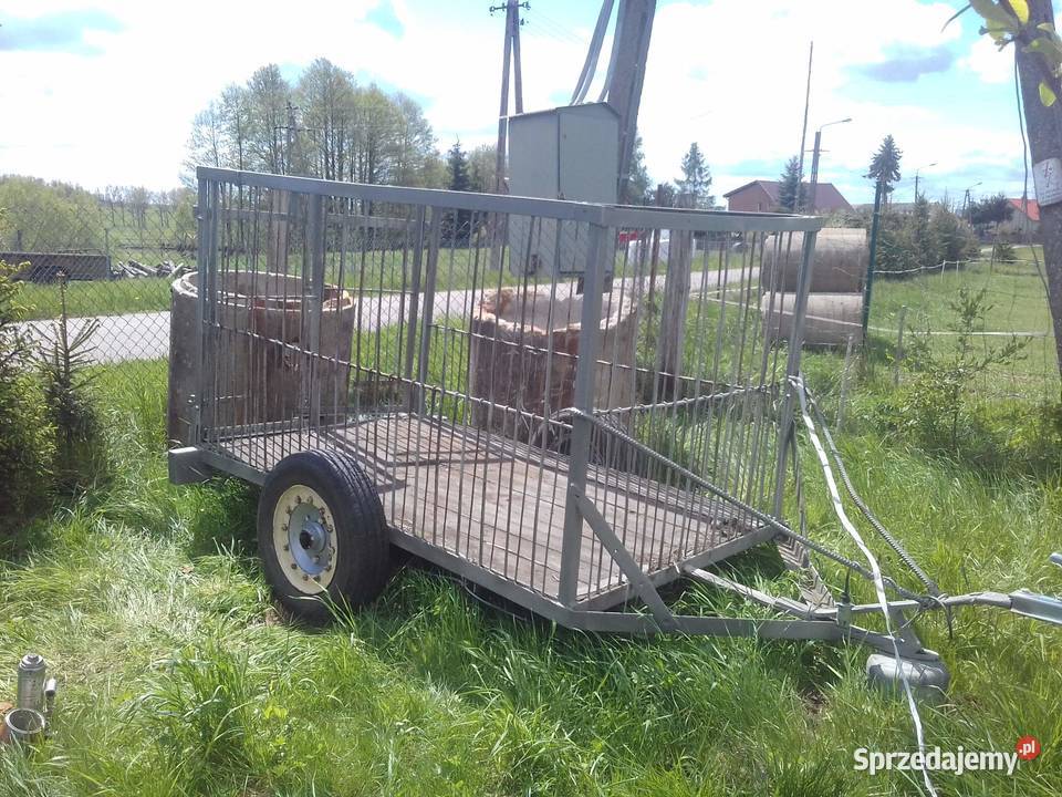Przyczepka rolnicza do przewozu zwierząt innych warmińsko-mazurskie Gołdap sprzedam