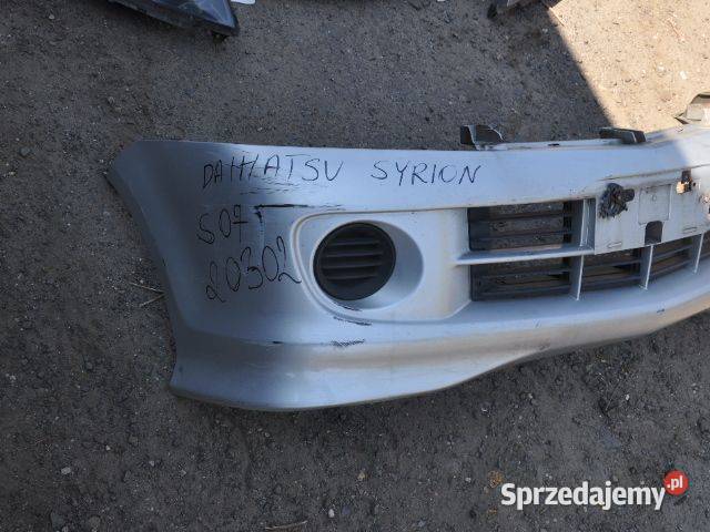 daihatsu syrion zderzak kolor S07 20302 WYSYŁKA śląskie Żory sprzedam