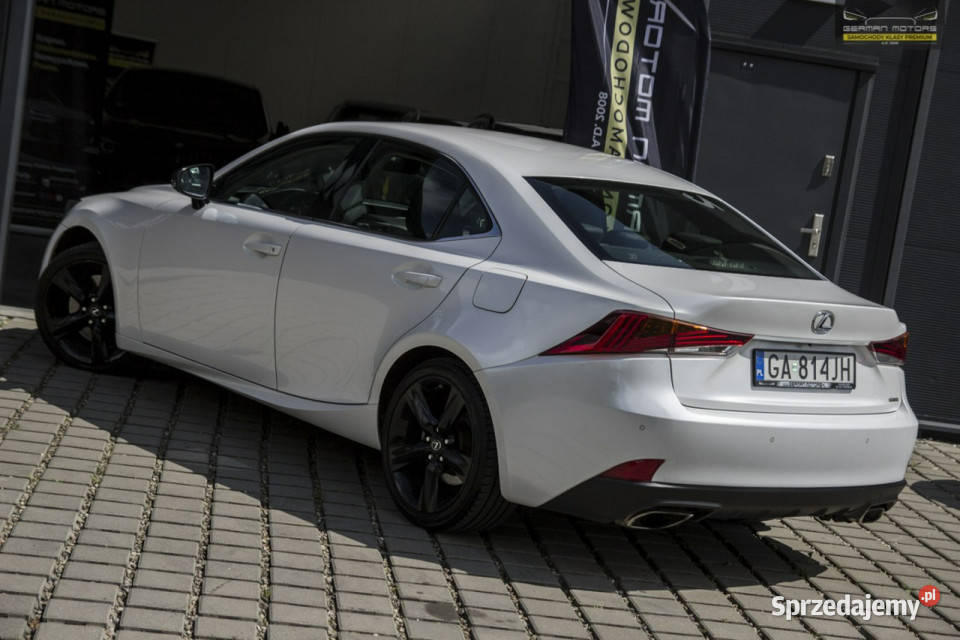 Lexus IS Ledy Kamera Skóry Perła Gwarancja wspomaganie kierownicy Dębogórze
