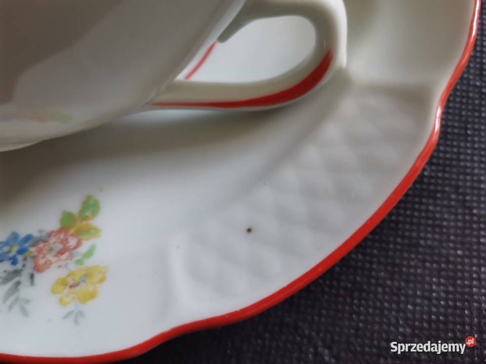 Stary przedwojenny serwis kawowy porcelana Katowice