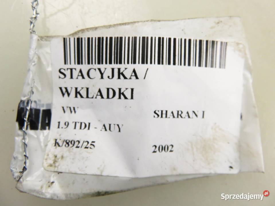STACYJKA VW SHARAN I 4B0905851B osobowe