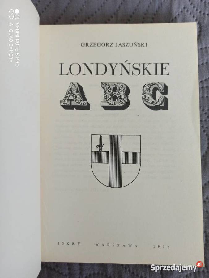 LONDYŃSKIE ABC Grzegorz Jaszuński Warszawa