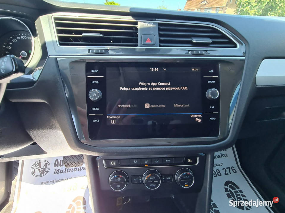 Volkswagen Tiguan Salon DSG Navi 2xPDC Zarejestrowany w Polsce Wągrowiec