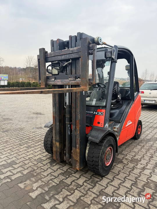 wózek widłowy LINDE H30D Triplex 47m 3000 diesel Działoszyn