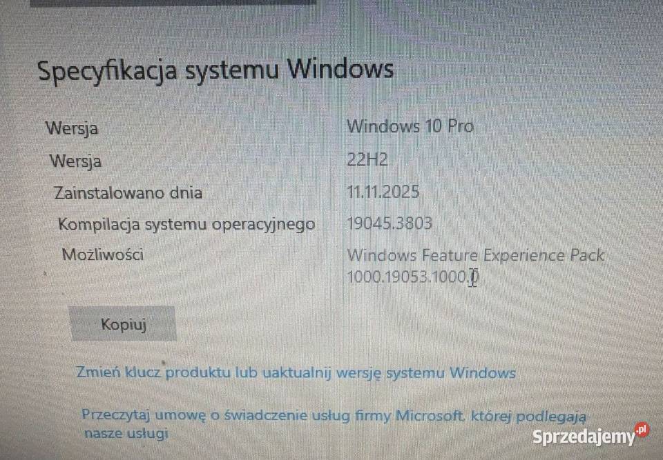 Zestaw komputerowy komputer monitor Dell windows Kraków