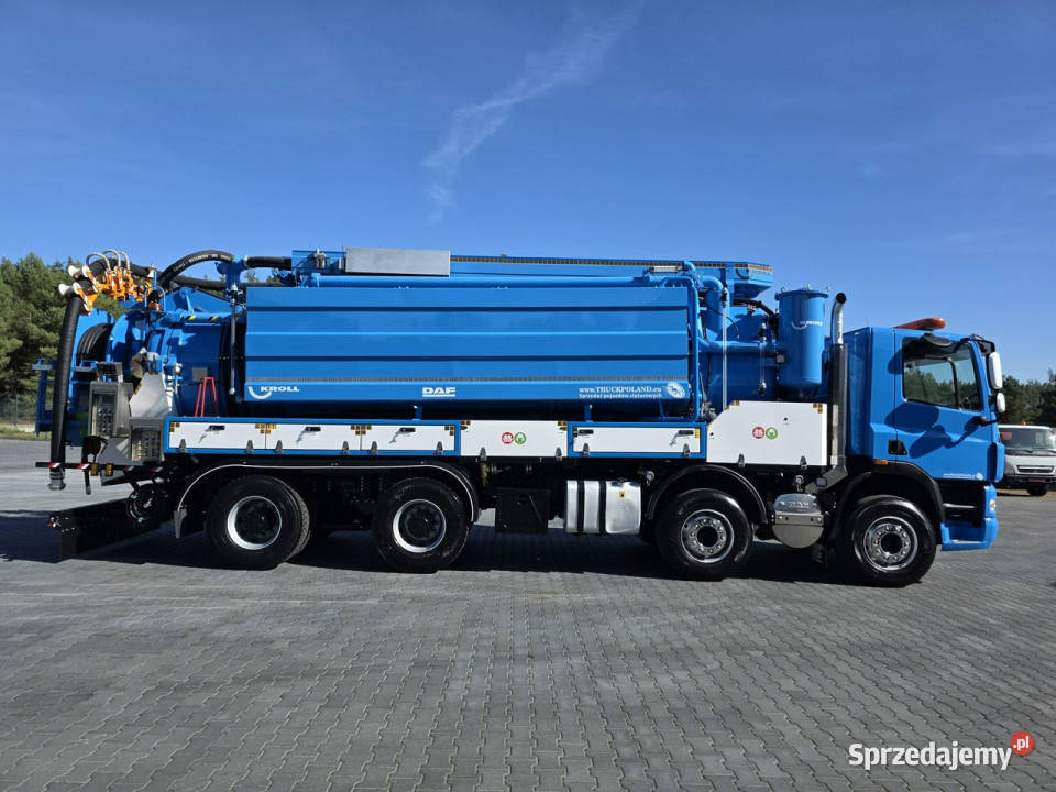 DAF WUKO KROLL 2 x URACA KOMBI DO CZYSZCZENIA Samochody ciężarowe Daleszyce