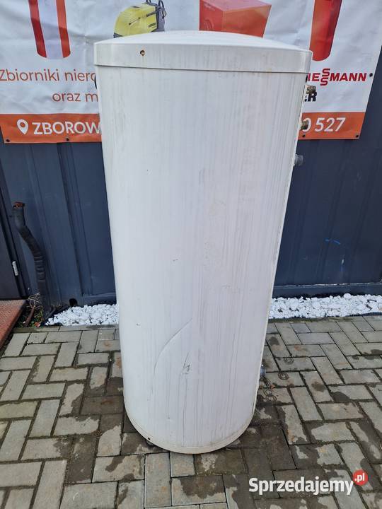 Bojler Nierdzewny 200l stojący dwupłaszczowy Zborowskie