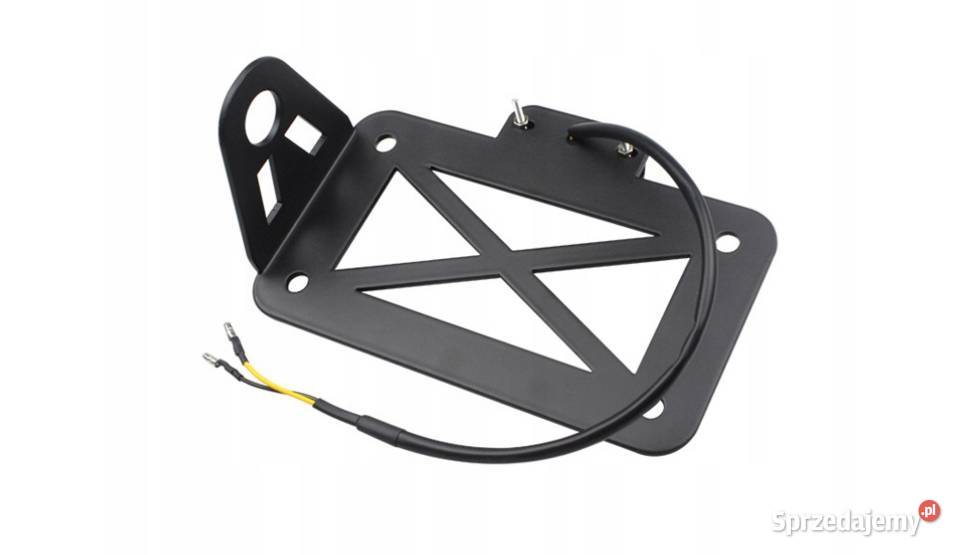 Uchwyt boczny mocowanie tablicy rejestracyjnej