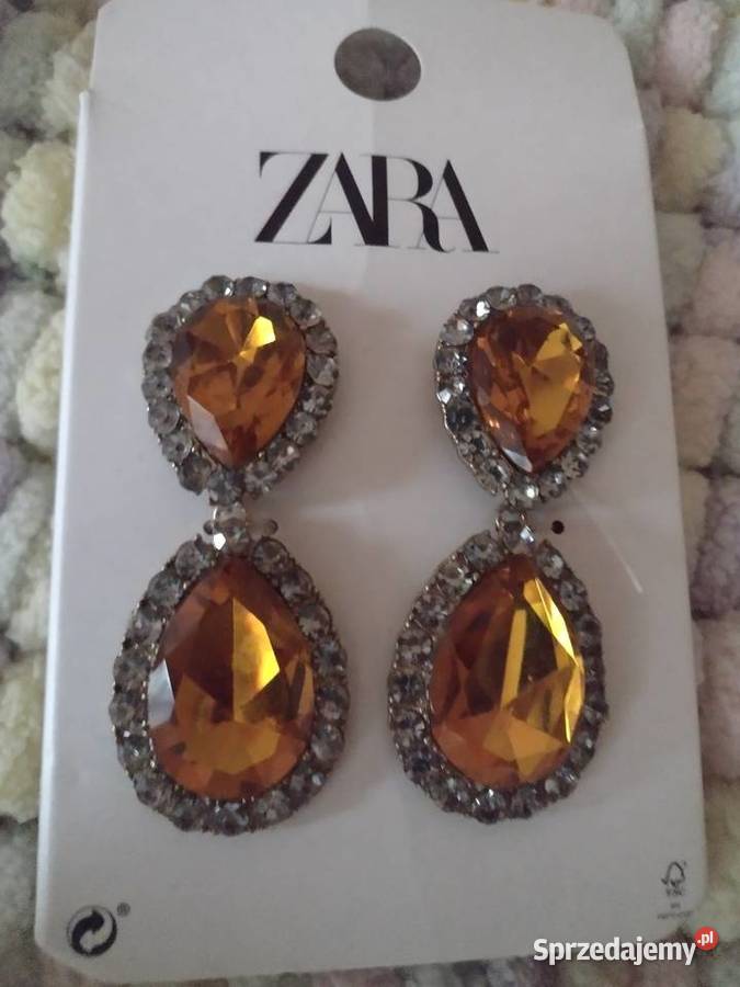 ZARADuże wytworne KOLCZYKI WIECZOROWE z Kraków