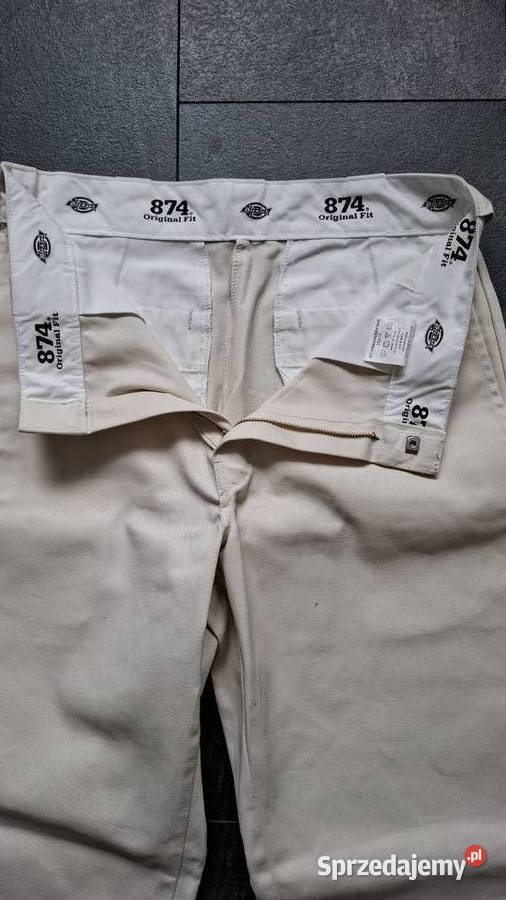 Legendarne nowe męskie chinosy Dickies Original śląskie Sosnowiec