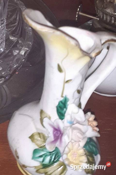 Piękny Porcelanowy Komplet w Stylu Miśnieńskim sprzedam