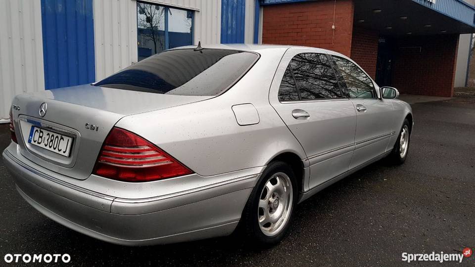 Mercedes 320 SKlasa W220 32 CDI 204 2004 LONG kujawsko-pomorskie Bydgoszcz sprzedam