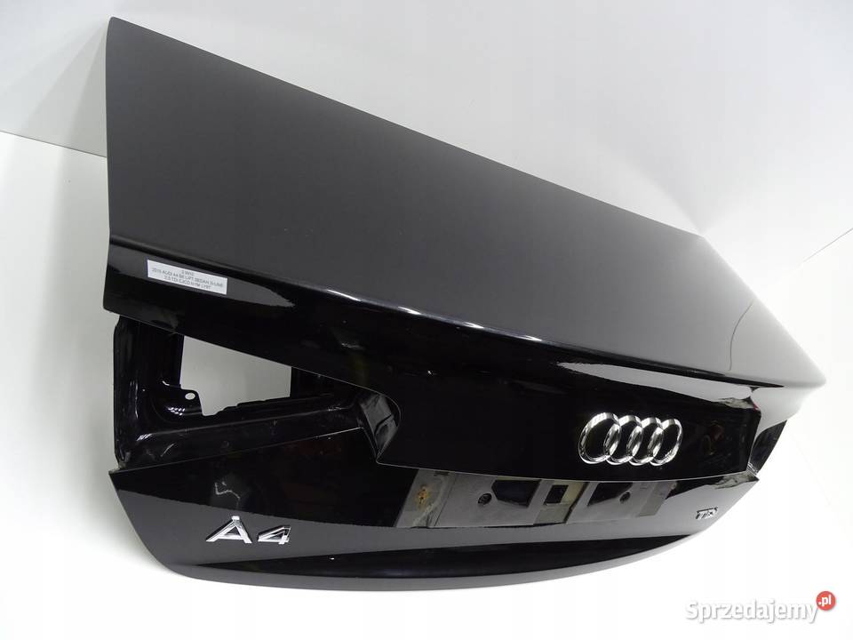 KLAPA TYŁ TYLNA BAGAŻNIKA LY9T AUDI A4 B8 S4 osobowe małopolskie