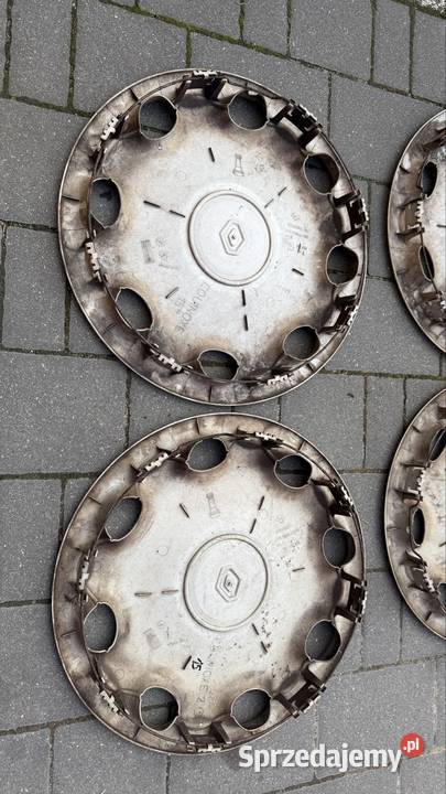 Kapsle dekielki kołpaki renault 15