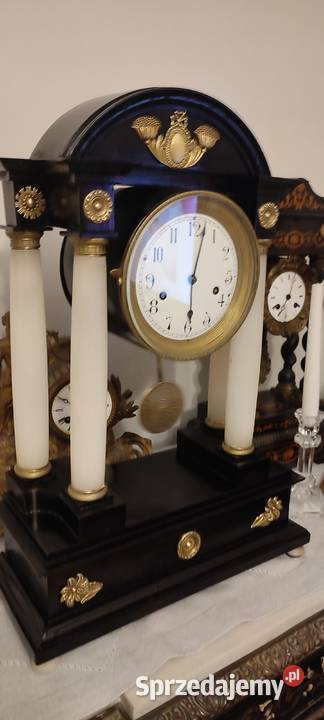 Zegar biedermeier XlX wiek pomorskie Czersk