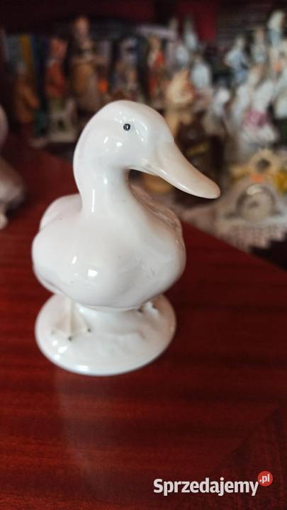 FigurkaKaczuszka śliczna biała porcelana
Bez Gdańsk