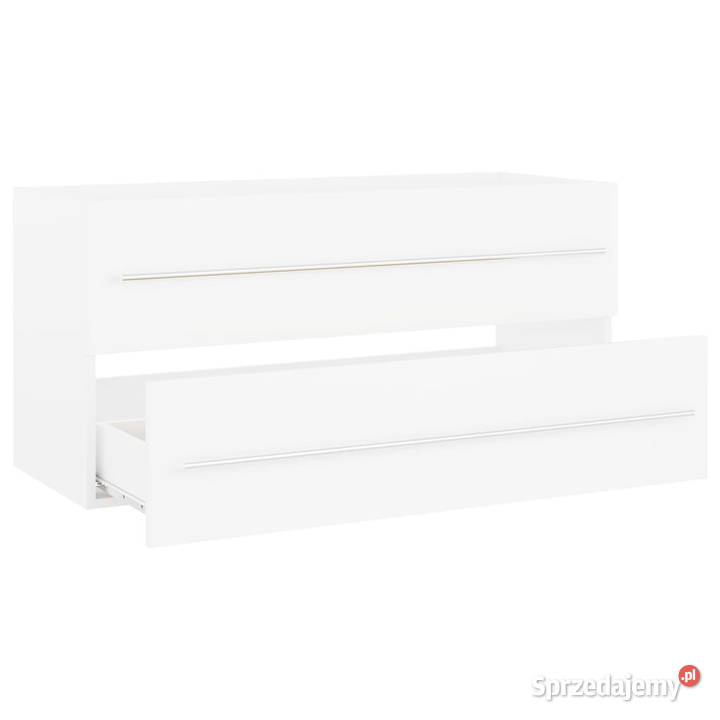 Szafka pod umywalkę biała 100x385x48 WM804719 Warszawa