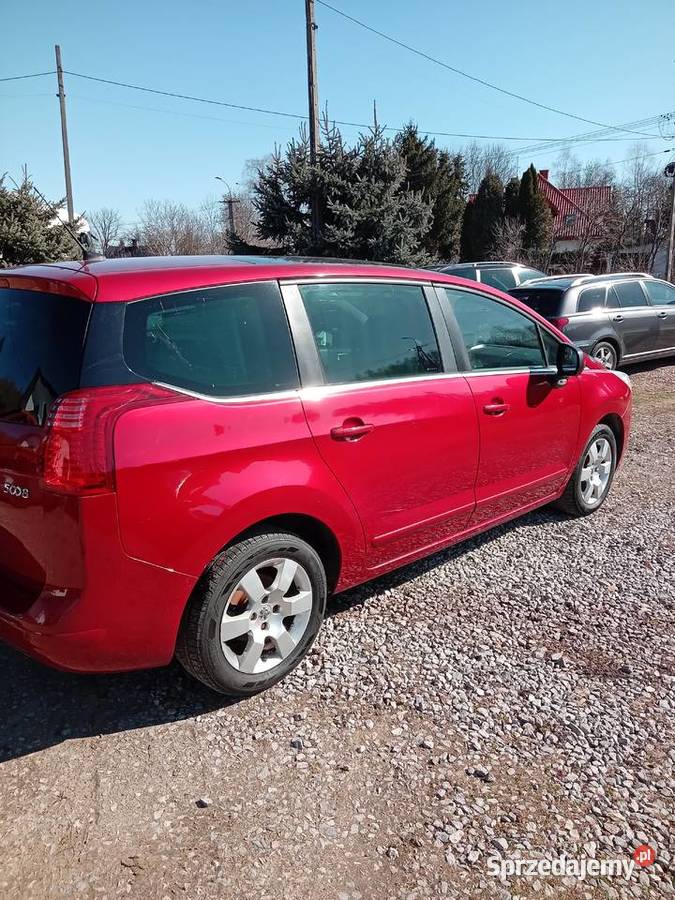Sprzedam PEUGEOT 5008 BENZYNA ZAMIANA 7 OSOBOWY Łuków