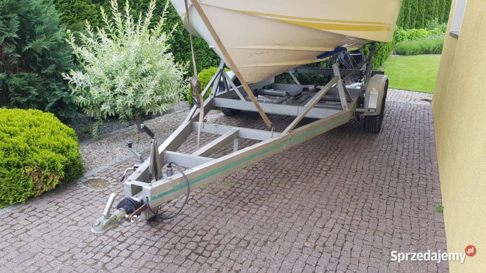 Przyczepa podłodziowa aluminiowa 2000 2t DMC Stargard sprzedam