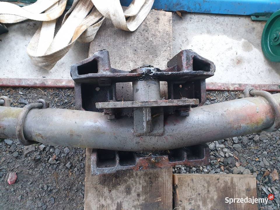 Oś przednia ze wspornikiem Ursus c360 Zetor 4011