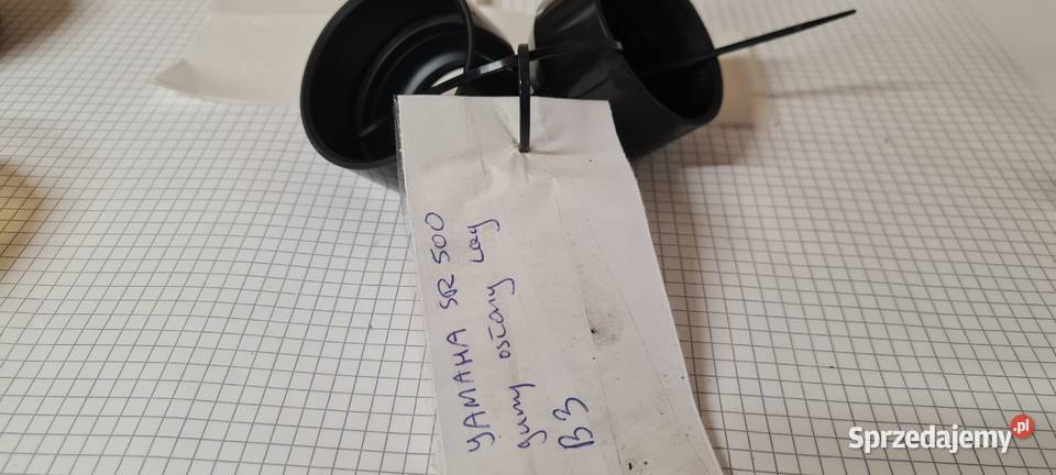 Yamaha SR 500 kapturki gumowe osłonki na lagi 2 Warszawa