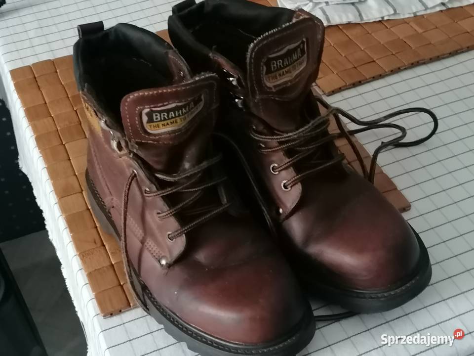 Buty trekkingowe Brahma z naturalnej skóry w 42 Kraków