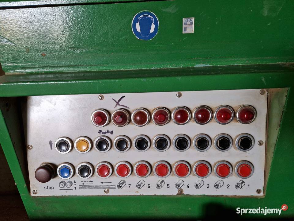 Strugarka 4 stronna weinig mało używana 7 Wierzchowisko