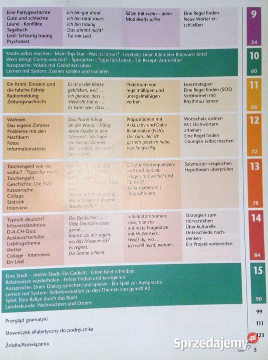 Genial A2 Podręcznik Język niemiecki młodzierzy Chełm