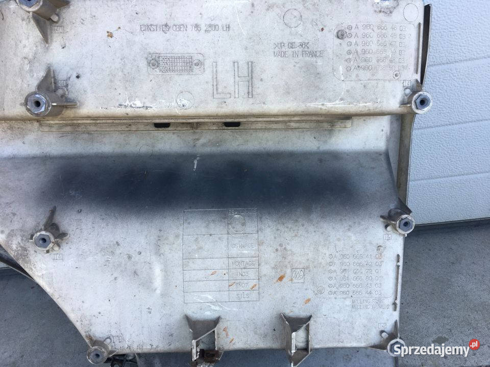 Obudowa Stopni Stopnica 9606664603 9606664103 części blacharskie Maszewo sprzedam