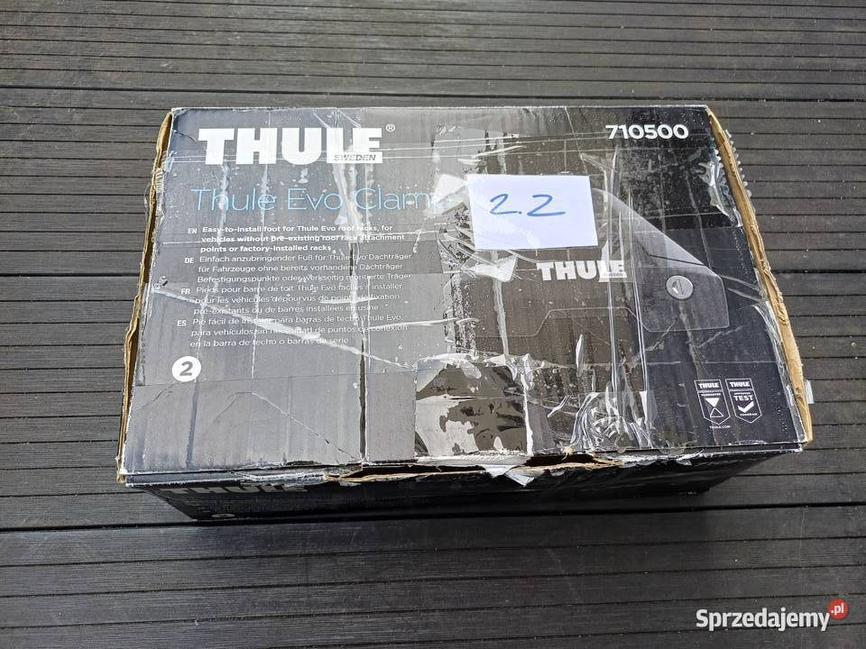 Stopy bagażnika Thule Evo Clamp opolskie Opole