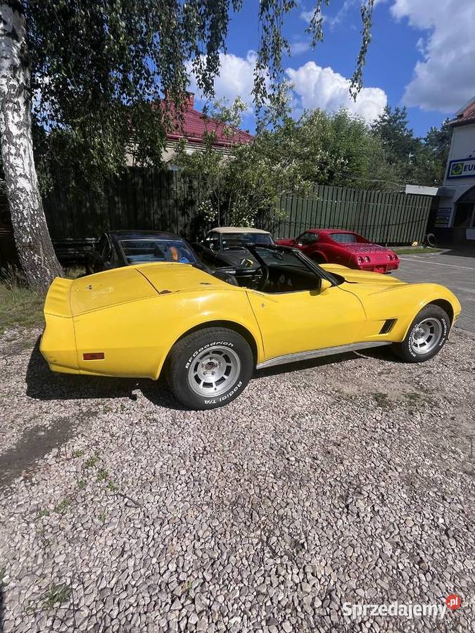 Corvette C3 cabrio 240KM mazowieckie Konstancin-Jeziorna