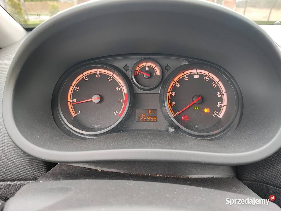Opel corsa D 3d 10 2009 listopad 125 0 rdzy kat dolnośląskie Wołów