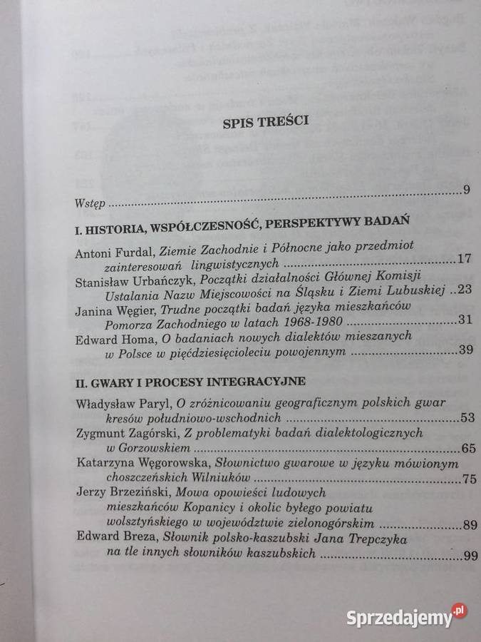 3035 Gwary I Nazewnictwo Na Ziemiach Zachodnich Szczecin sprzedam