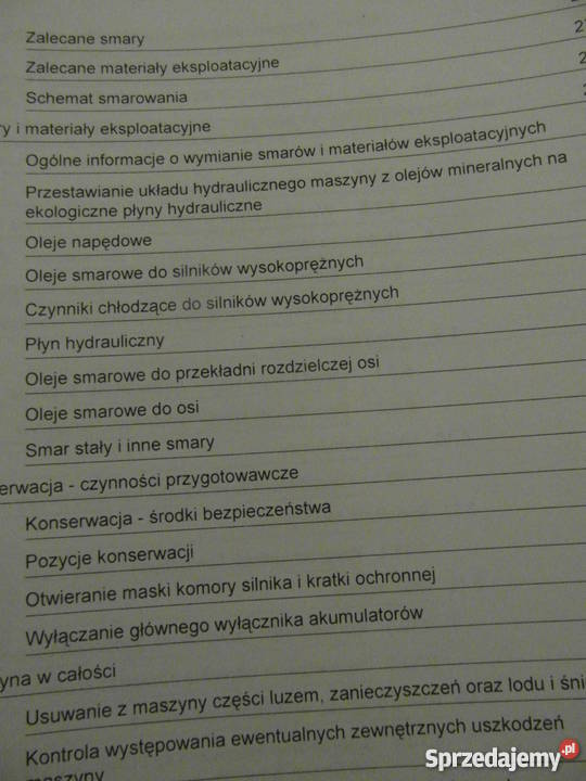 dtr instrukcja obsługi liebherr L538 i iNNE Kultura i Rozrywka zachodniopomorskie Szczecin