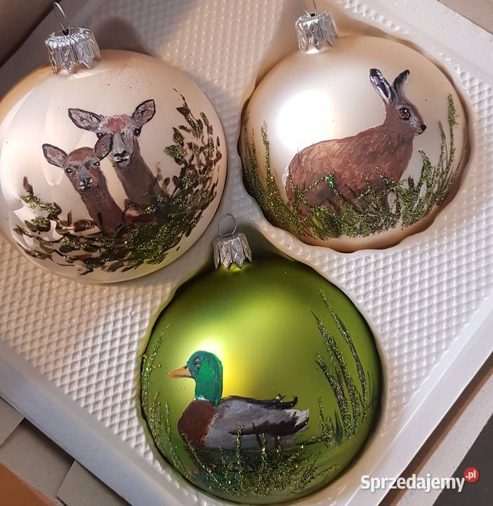 Bombki myśliwskie bańki łowieckie PREZENT