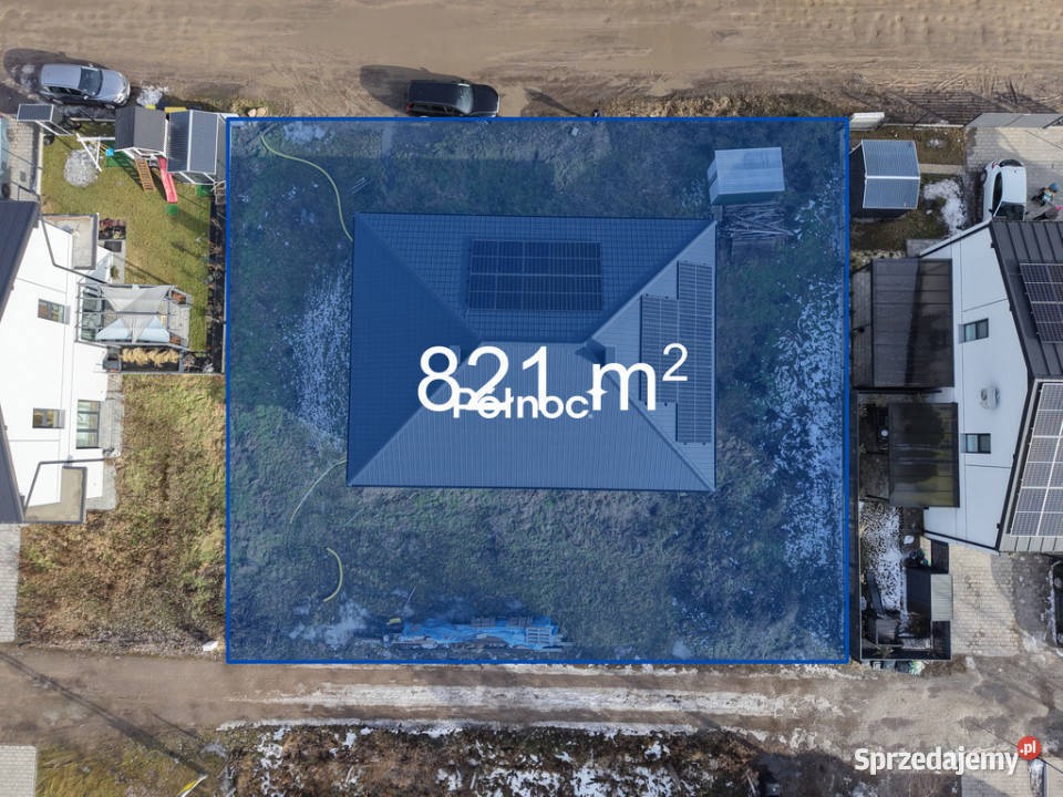 Dom z pompą ciepła i fotowoltaiką Porosiuki mieszkalny